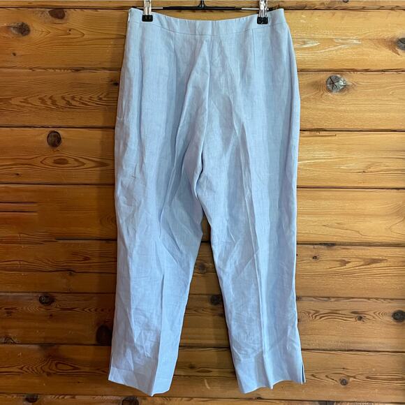 Renato Nucci Light Blue Cropped Pants Size 40 - Picture 2 of 6